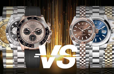 rolex datejust vs daytona